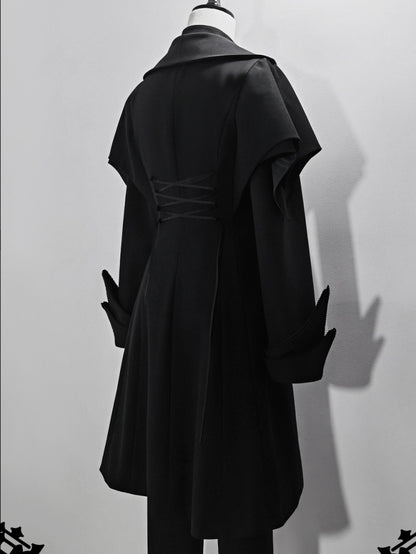 Schwarze Ouji Fashion Weste