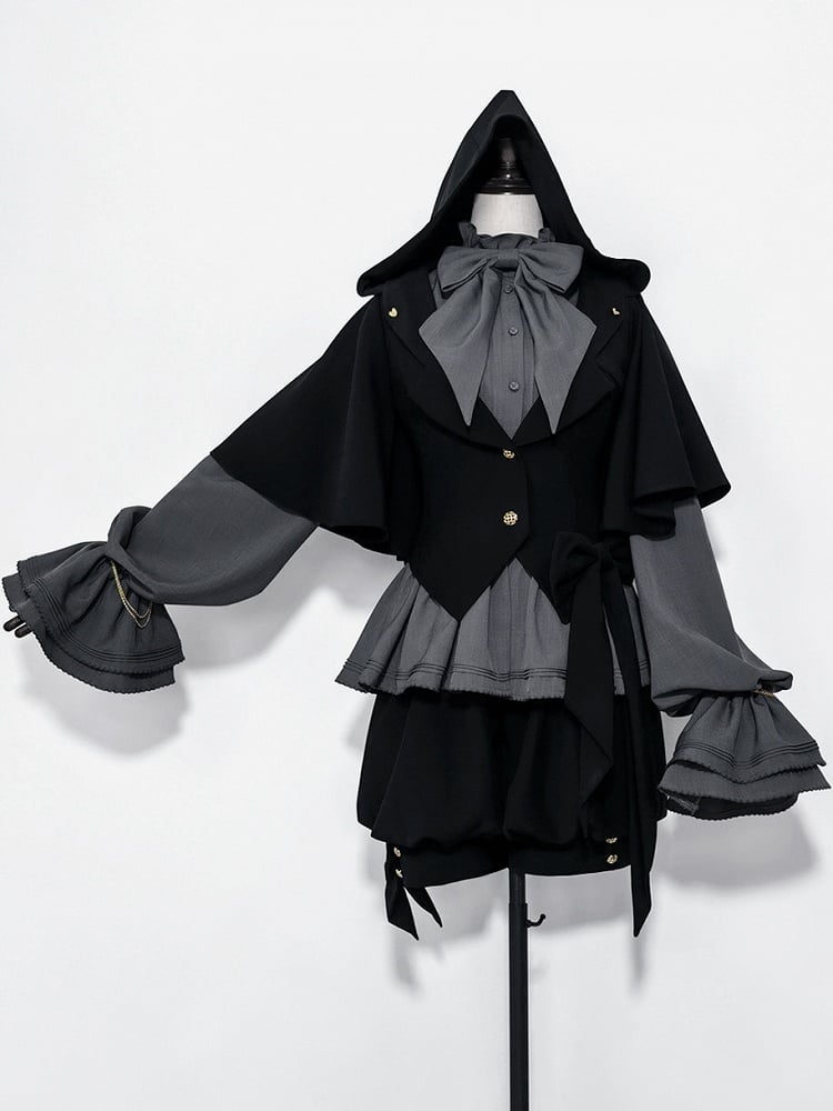 Black Fashion Shorts Ouji Knickerbockers