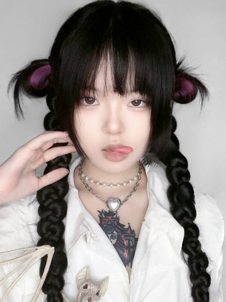 Perlenkette mit Herzanhänger