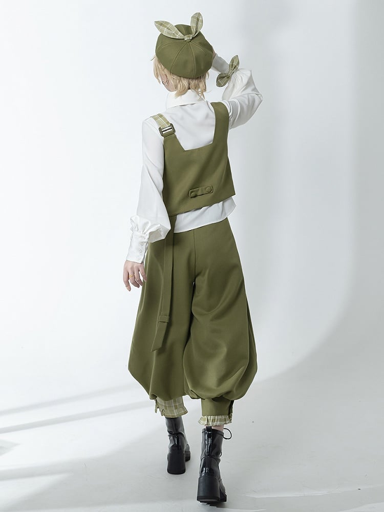 White Ouji Style Blouse from Secret Morning Post with Lolita Charm - Princess Chronicles