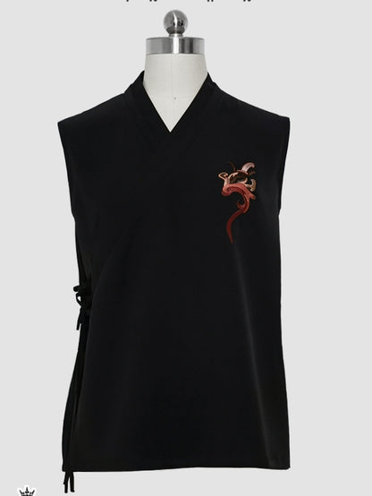 ナイトコマンド刺繍トップ