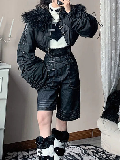 Jeans / Vielseitige Cargo-Shorts