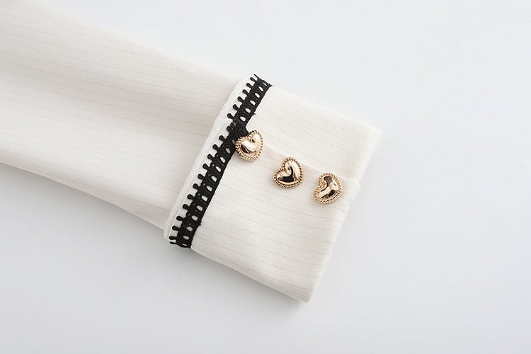 Lolita Split-Tail Ouji Cape Coat White Bunny-Ear Detachable with Aristocrat