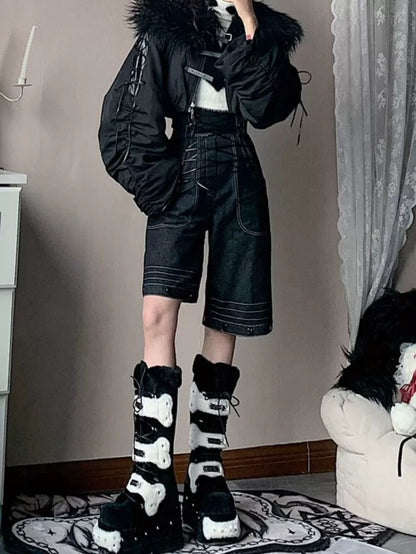 Jeans / Vielseitige Cargo-Shorts