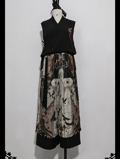 ナイトコマンド刺繍トップ