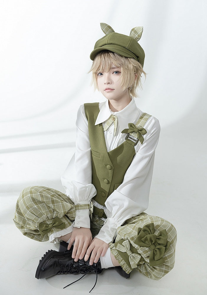 Ouji Lolita Shirt White Secret Morning Post - Princess Chronicles