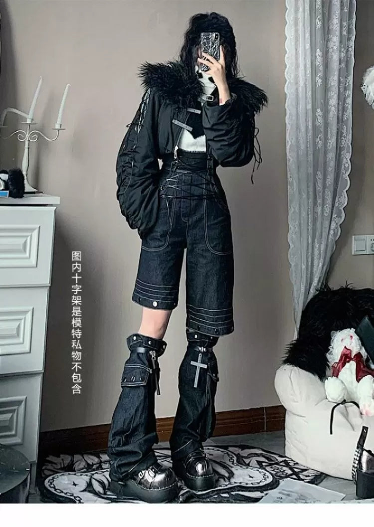 Jeans / Vielseitige Cargo-Shorts