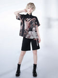 Chandelier Print Nachtbluse Command