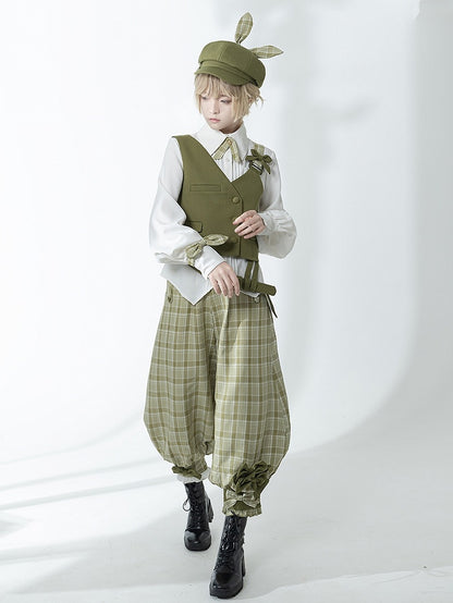 Ouji Lolita Shirt White Secret Morning Post - Princess Chronicles