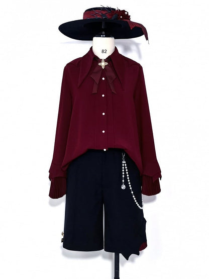 尖った王子様 赤襟シャツ王子様