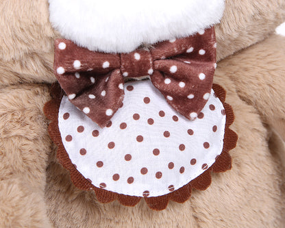 ストロベリーバッグベア ホワイト/ブラック/コーヒー/ピンクのぬいぐるみ