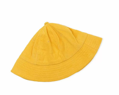 Corduroy Yellow Hat