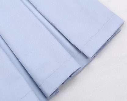 Pan Embroidery Collar Light Little Peter Tiger Dress Blue