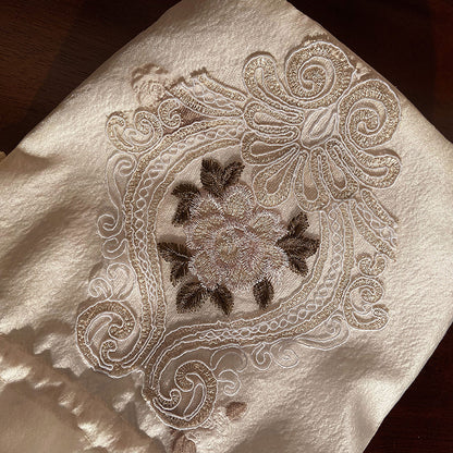 Pink Tassel Bolero Robes Jacquard