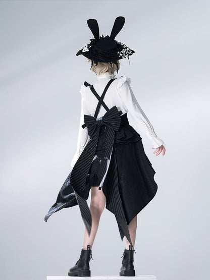 バニーシアター ブラック イレギュラーヘム ガードル