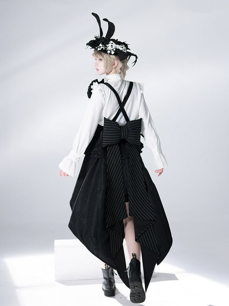 バニーシアター ブラック イレギュラーヘム ガードル