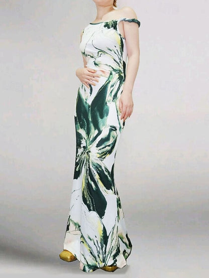 Women's Long Dress Maxi Dress Print Dress Fashion Outdoor