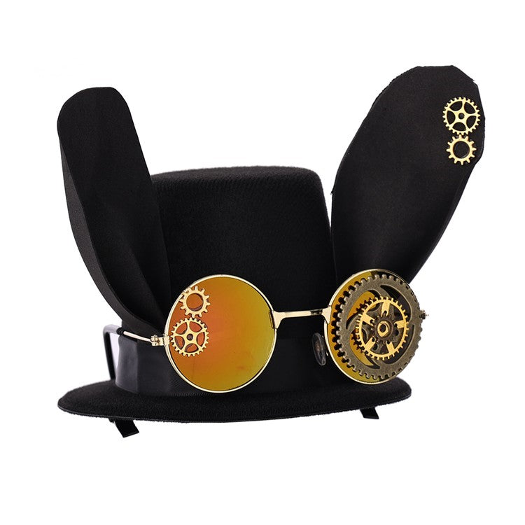 ギアーズ ラビットイヤーデザイン ブラック ミニハット