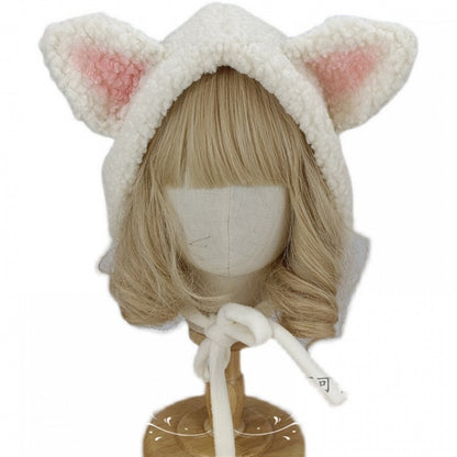 Cat Hat Sweet Plush Design Ear