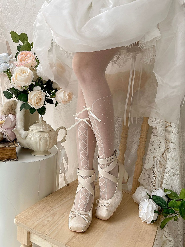 Ankle Elegant Beige Shoes Straps Wraparound Ballet Satin