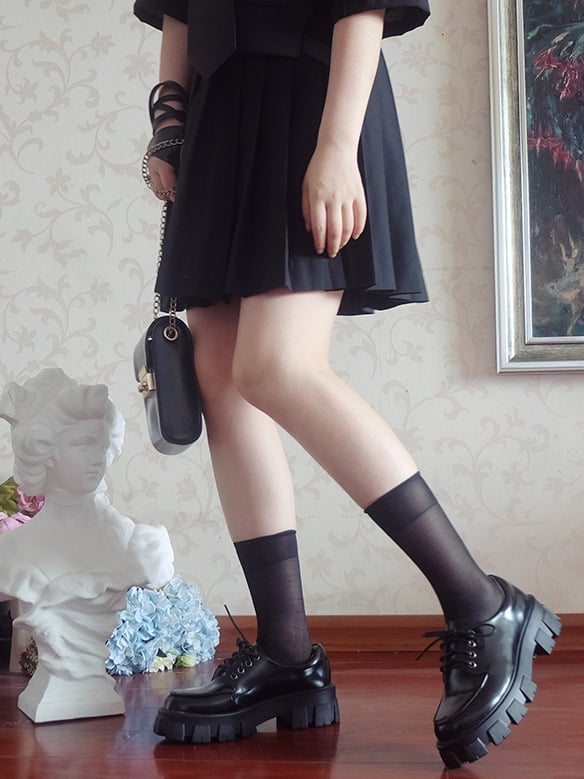 Shoes Chunky Oxford Platform