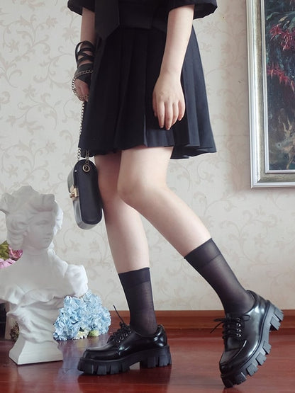 Shoes Chunky Oxford Platform