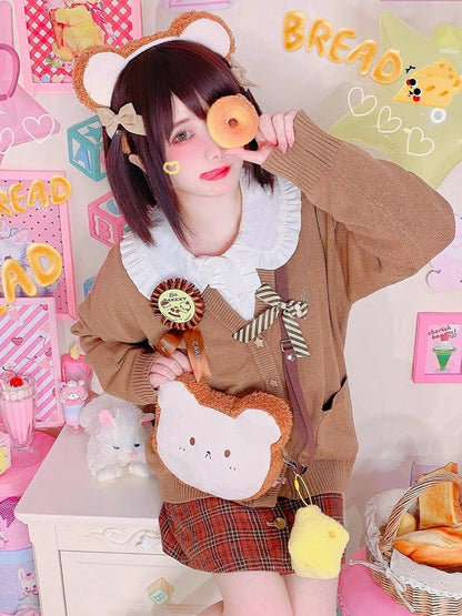 Bear-shaped Crossbody Bag