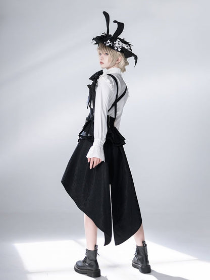 バニーシアター ブラック イレギュラーヘム ガードル