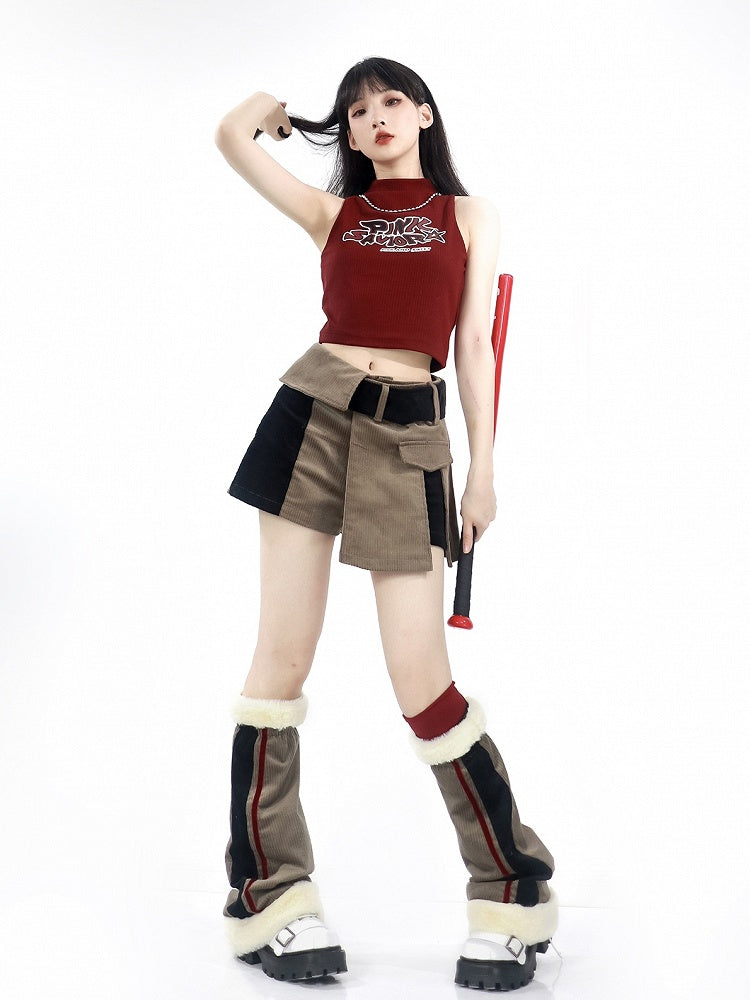 Limited Corduroy and Brown Black Skort Time Trend